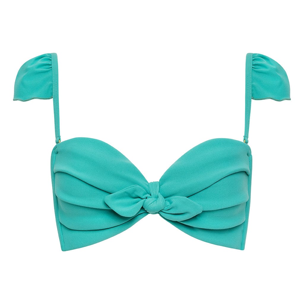 Cabana Bikini Top | Teal