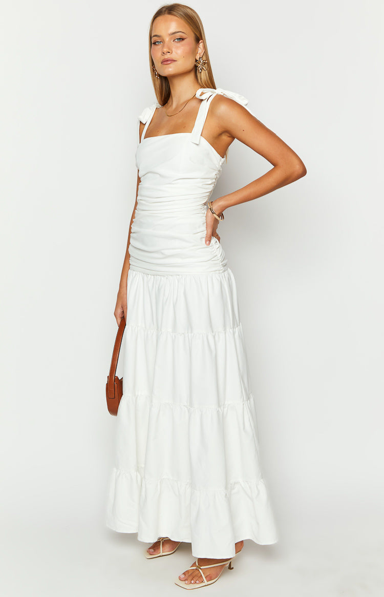 Tessa Maxi Dress | White