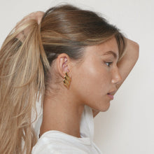 Wing Statement Earrings | Gold Plated