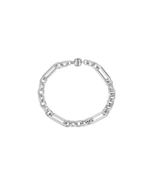 The Charlotte Link Chain Bracelet | Silver