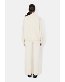 Theia Cashmere Trousers | Creme