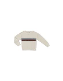 Toddler | Cozychic Ultra Lite Multi Stripe Pullover | Cream Multi