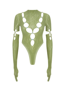 Toni Bodysuit | Sativa Green