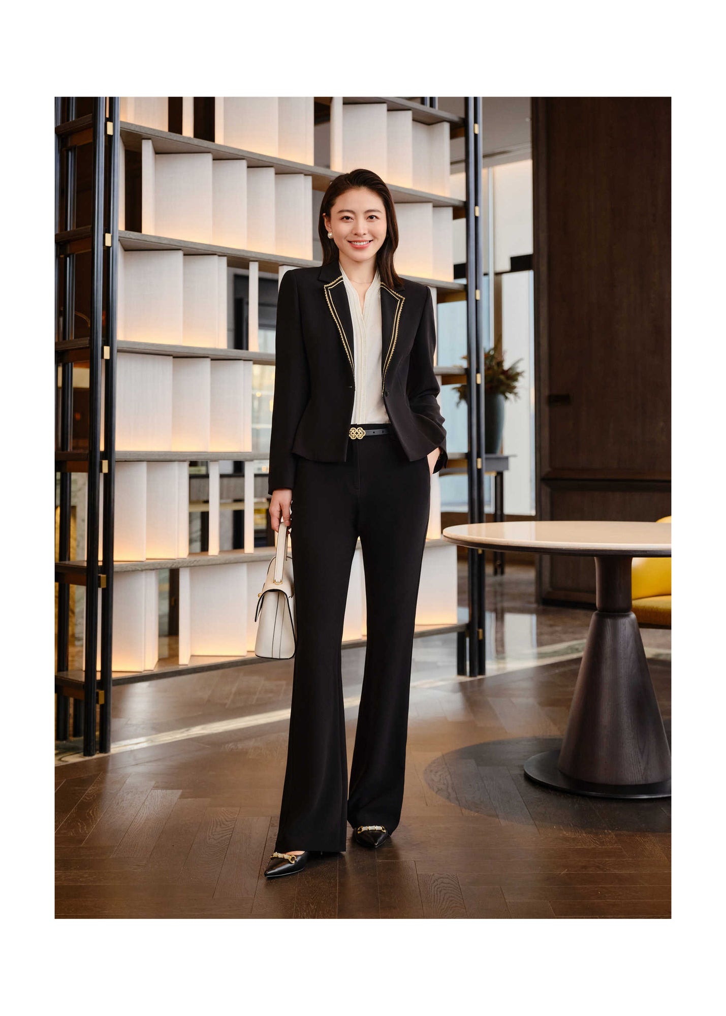 Triacetate Pants | Black