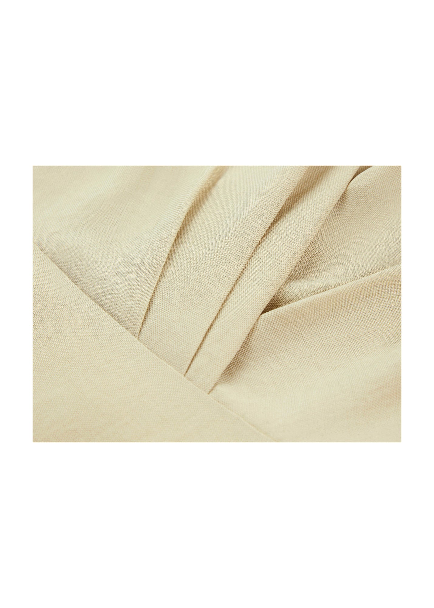 Triacetate Sleeveless Dress | Yellow