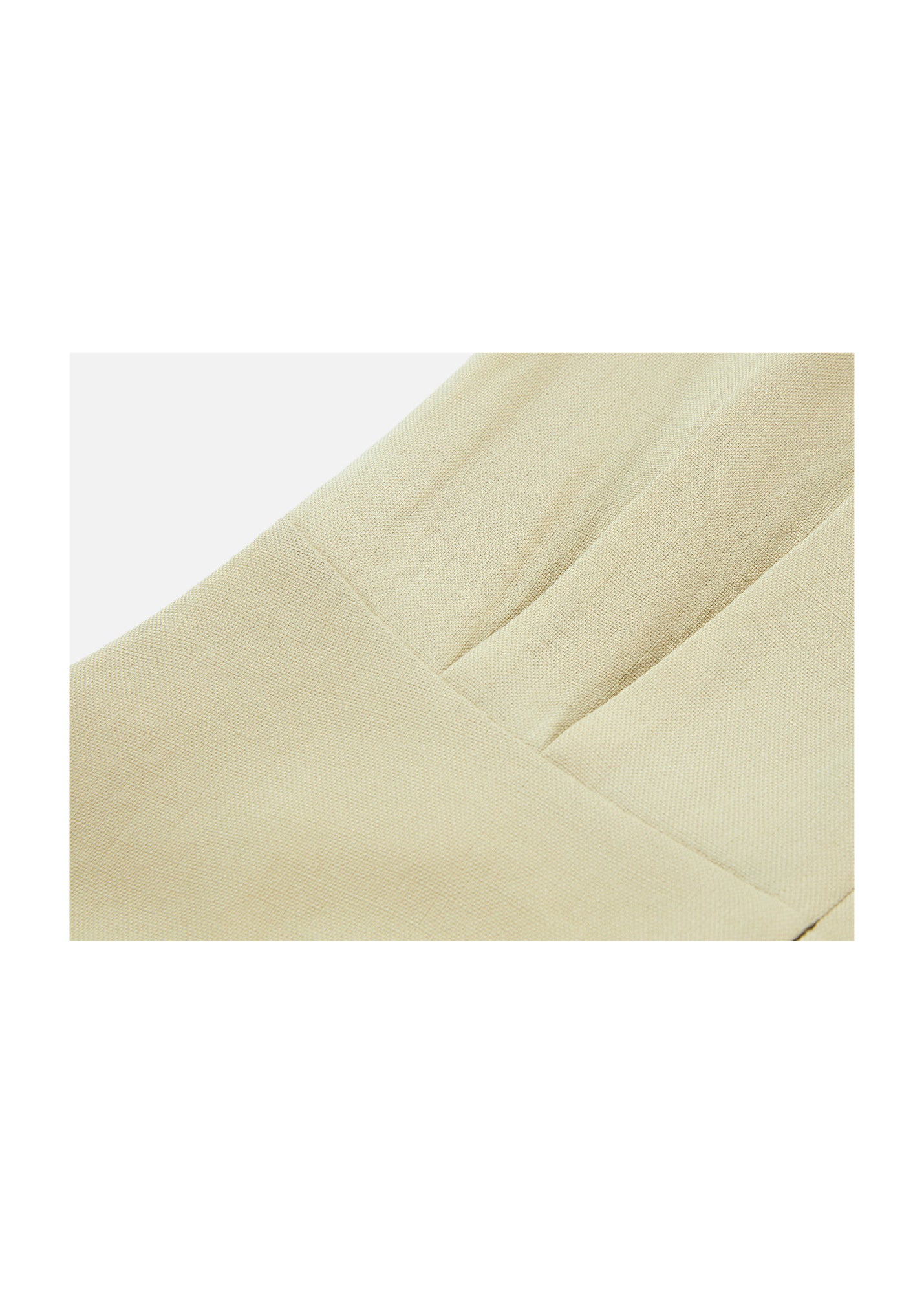 Triacetate Sleeveless Dress | Yellow