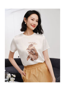 Triacetate T-Shirt | White