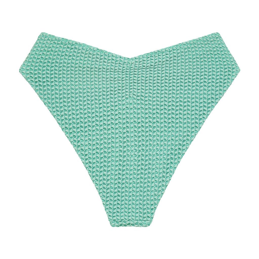 Paula Bikini Bottom | Turquoise Crochet