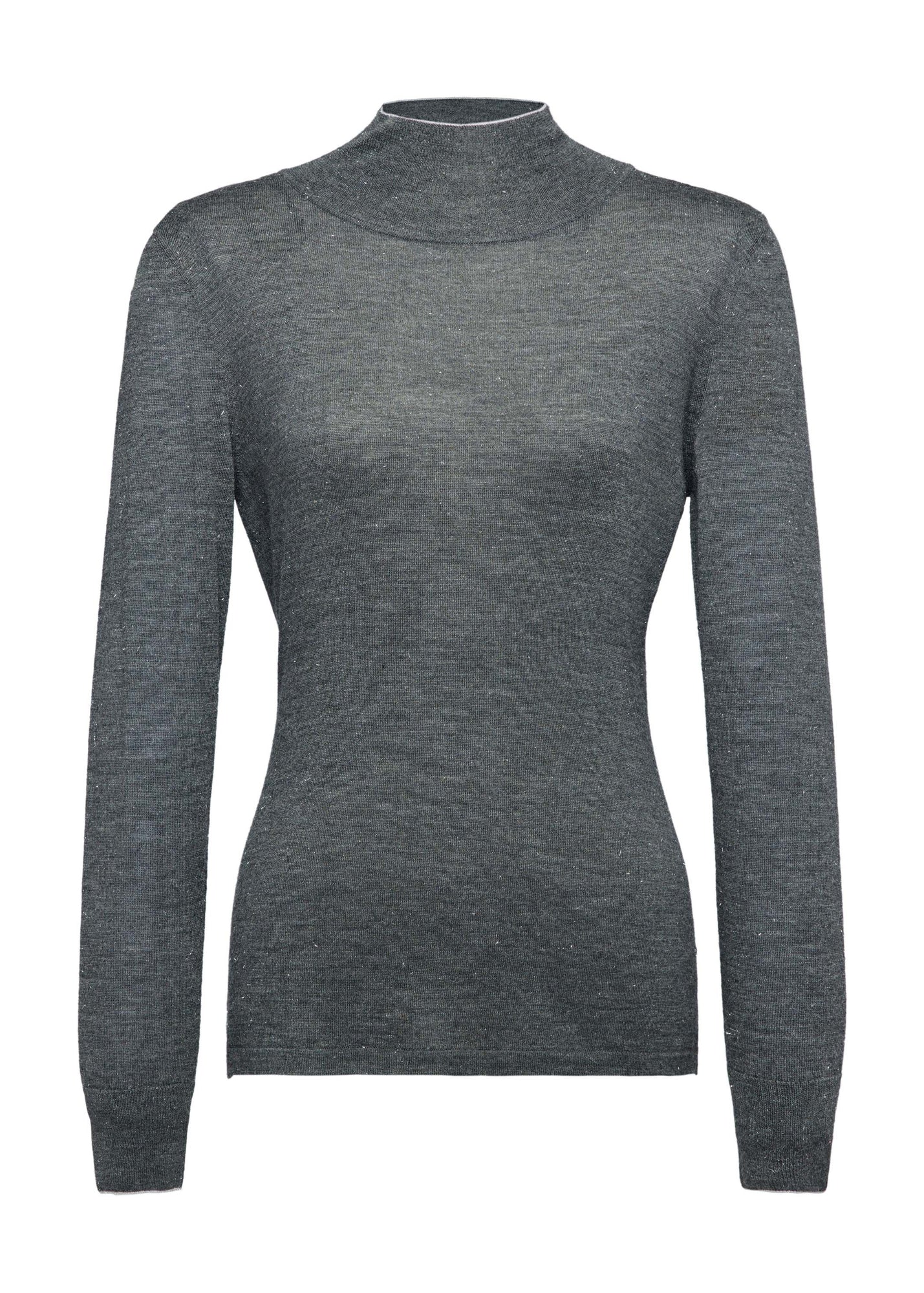 Turtleneck Sweater | Grey