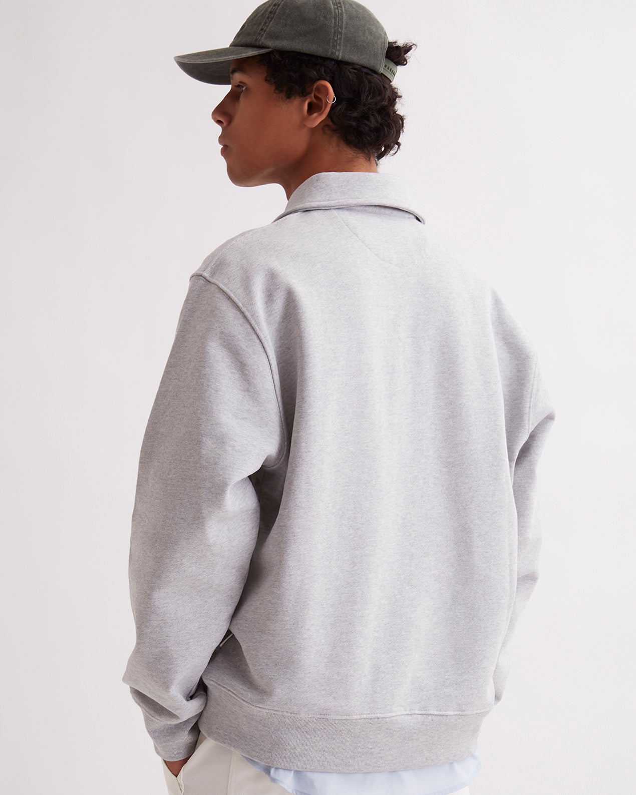 Ash Heather | Mott International Quarter Zip