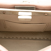 Fendi | Pre-Owned Mini Leather Sakura Selleria Peekaboo Satchel | Pink/Light Pink