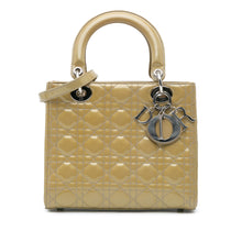 Dior | Pre-Owned Medium Patent Cannage Lady - II | Brown/Caramel