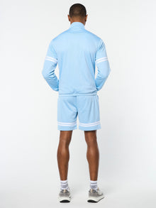 Men | Arturo Mesh Track Jacket | Dutch Canal/ White