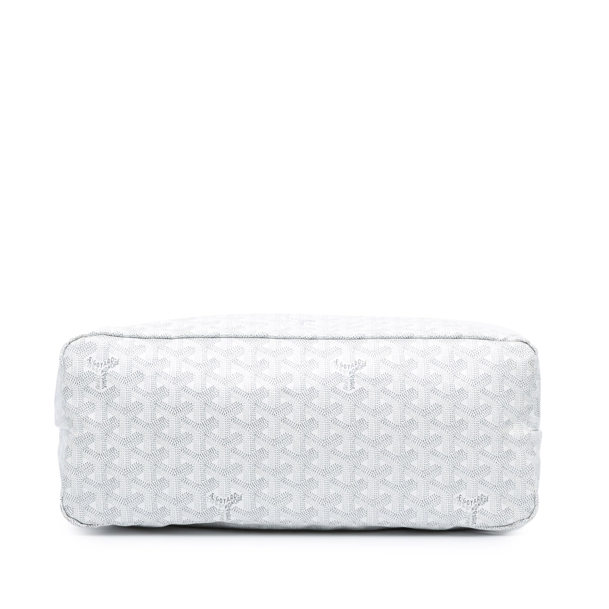 Goyard | Pre-Owned Goyardine Boheme Hobo - II | White