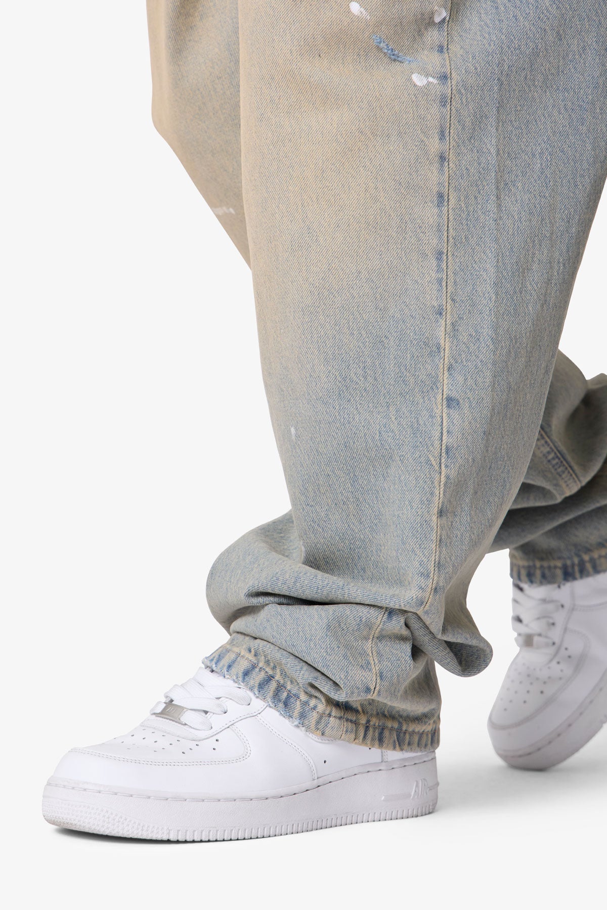 Ultra Baggy Painter Denim | Light Sand Washed Blue