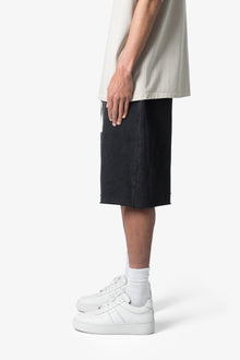 Ultra Baggy Sweatshorts | Washed Black