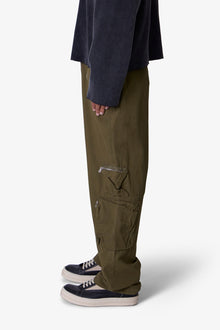Ultra Baggy Tactical Cargo Pants | Olive