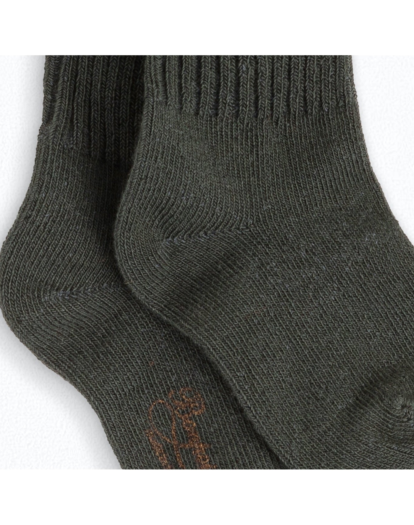 Unisex | Baby Cotton Jersey Socks | Slate Green