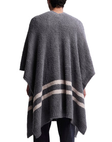 Unisex | Cozychic 3 In 1 Poncho | Graphite-Stone