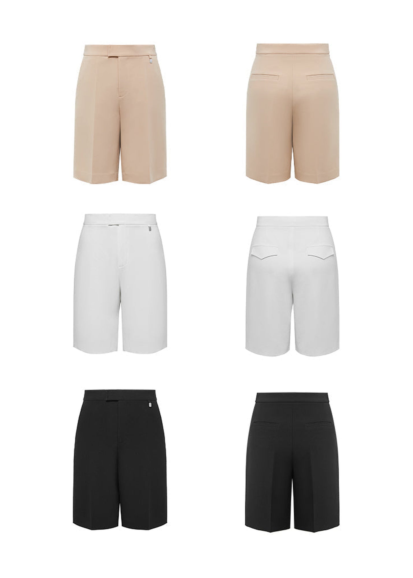 Unisex Shorts | White