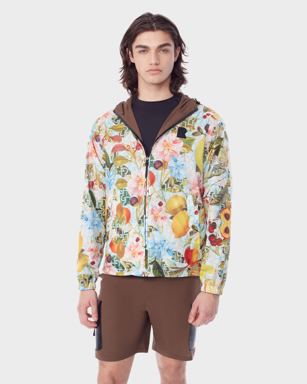 Men | Nicky - 9123005 | Army/Fruit Print