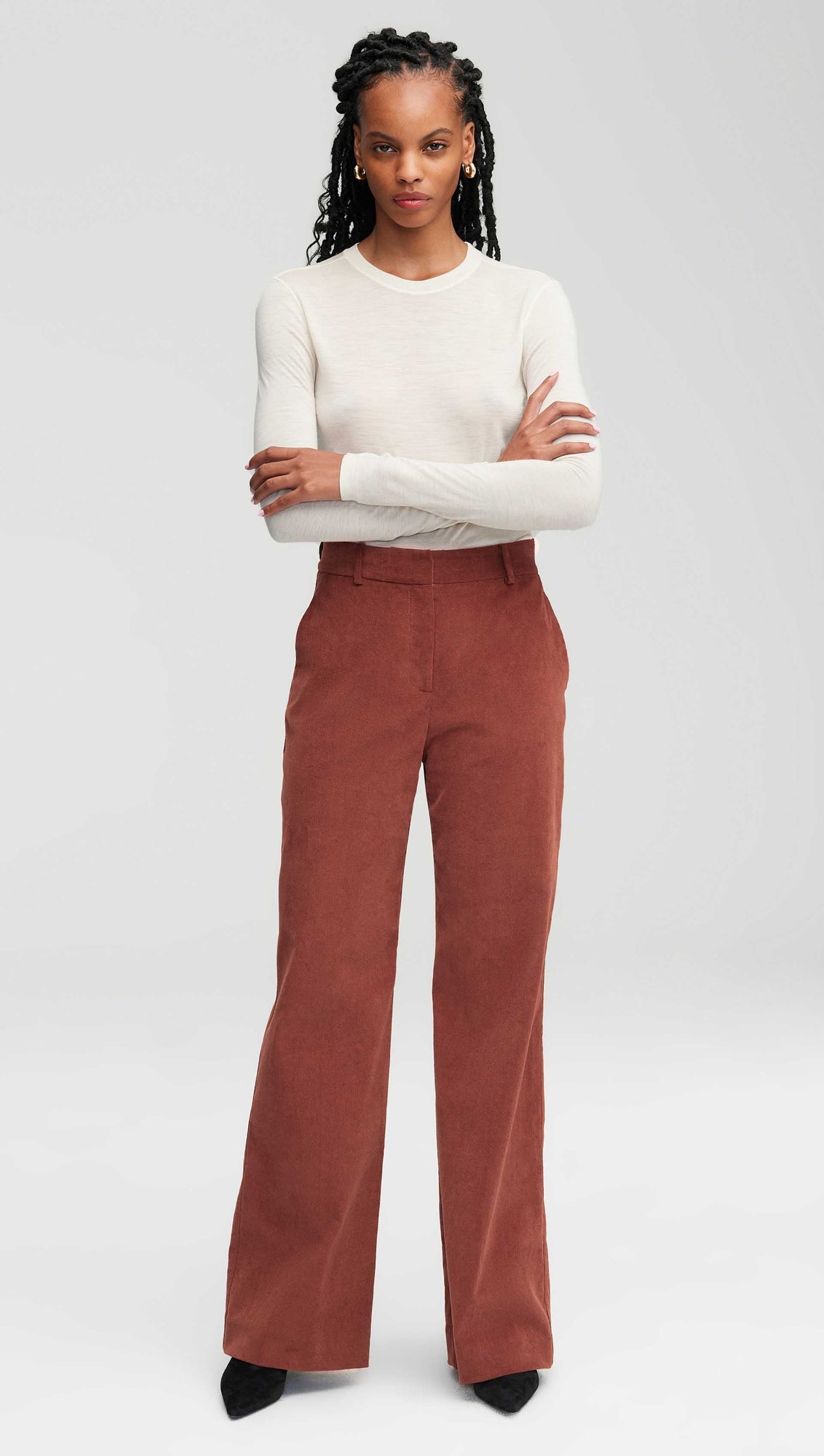 Soho Trouser in Corduroy | Cognac