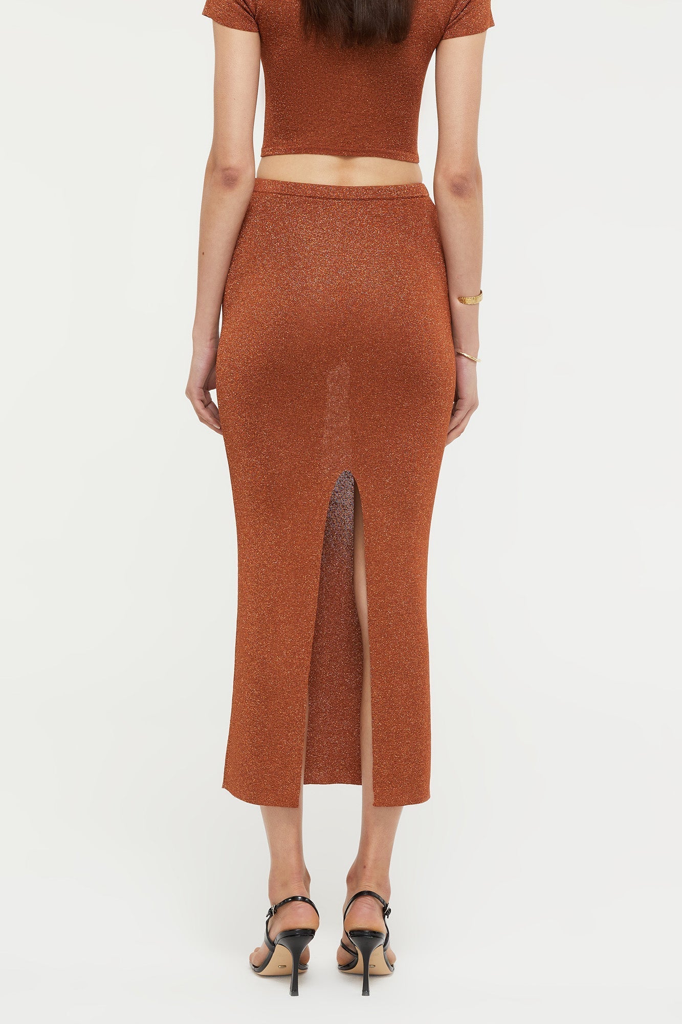 GINIA Yael Skirt in Bronze