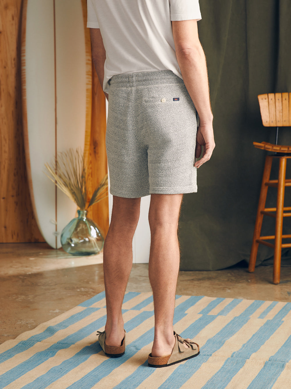 Mens - Whitewater Sweatshort | Grey Shell Loop