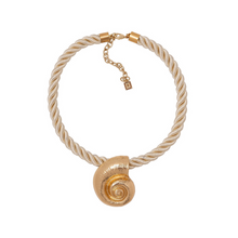 Vegas Necklace | Ivory/Gold