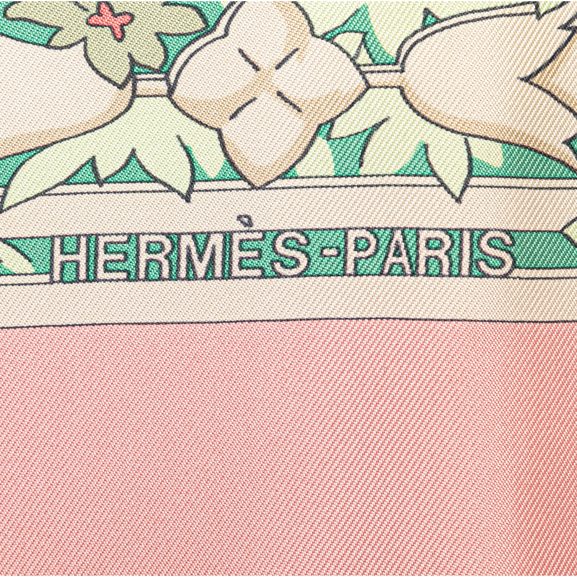 Hermès Pre-Owned Le Fleuve Sacre Silk Scarf | Women | Pink x Light Pink x Multi