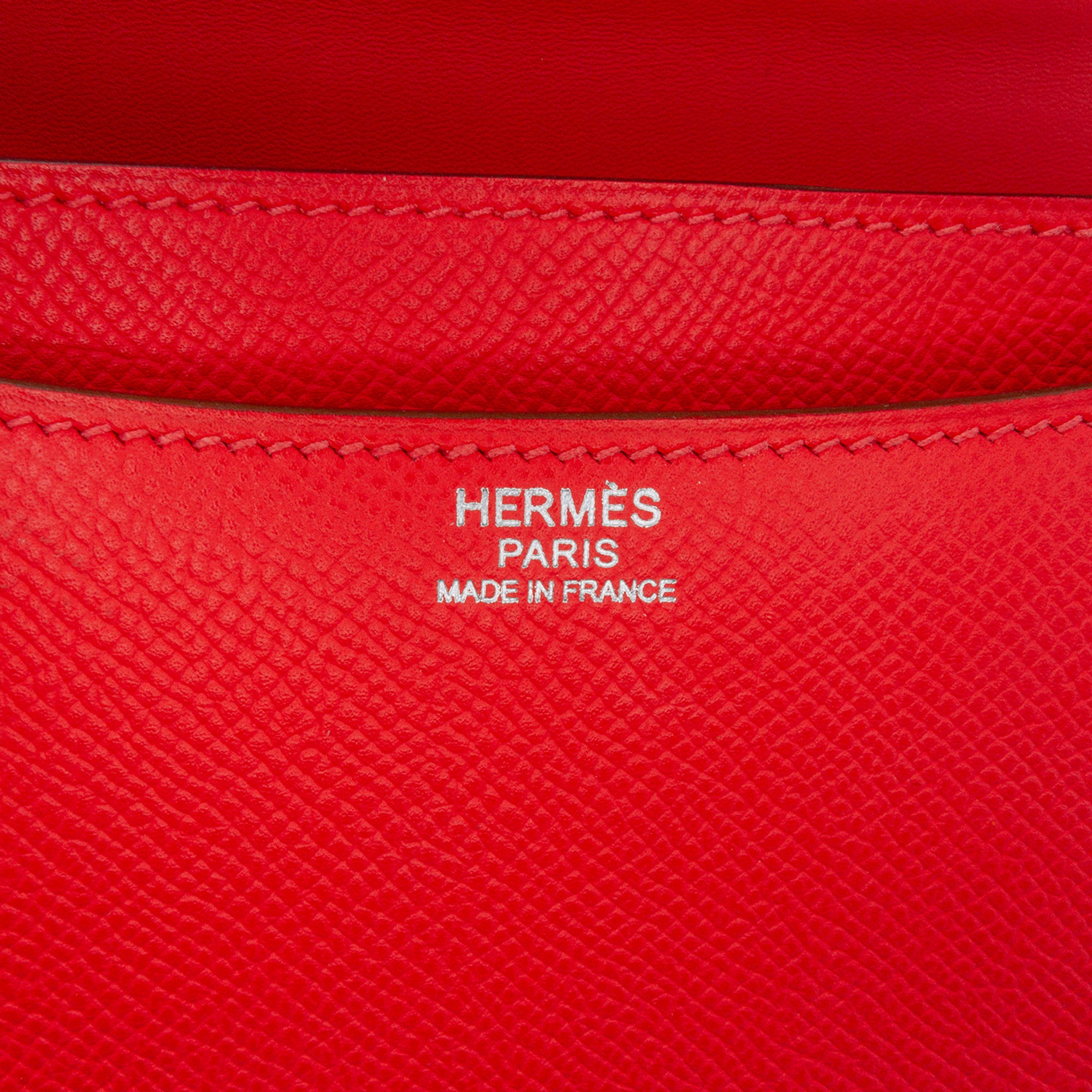 Hermes | Pre-Owned Epsom Constance 24 | Orange/Dark Orange