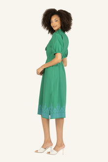 Valerie Dress | Pine Green