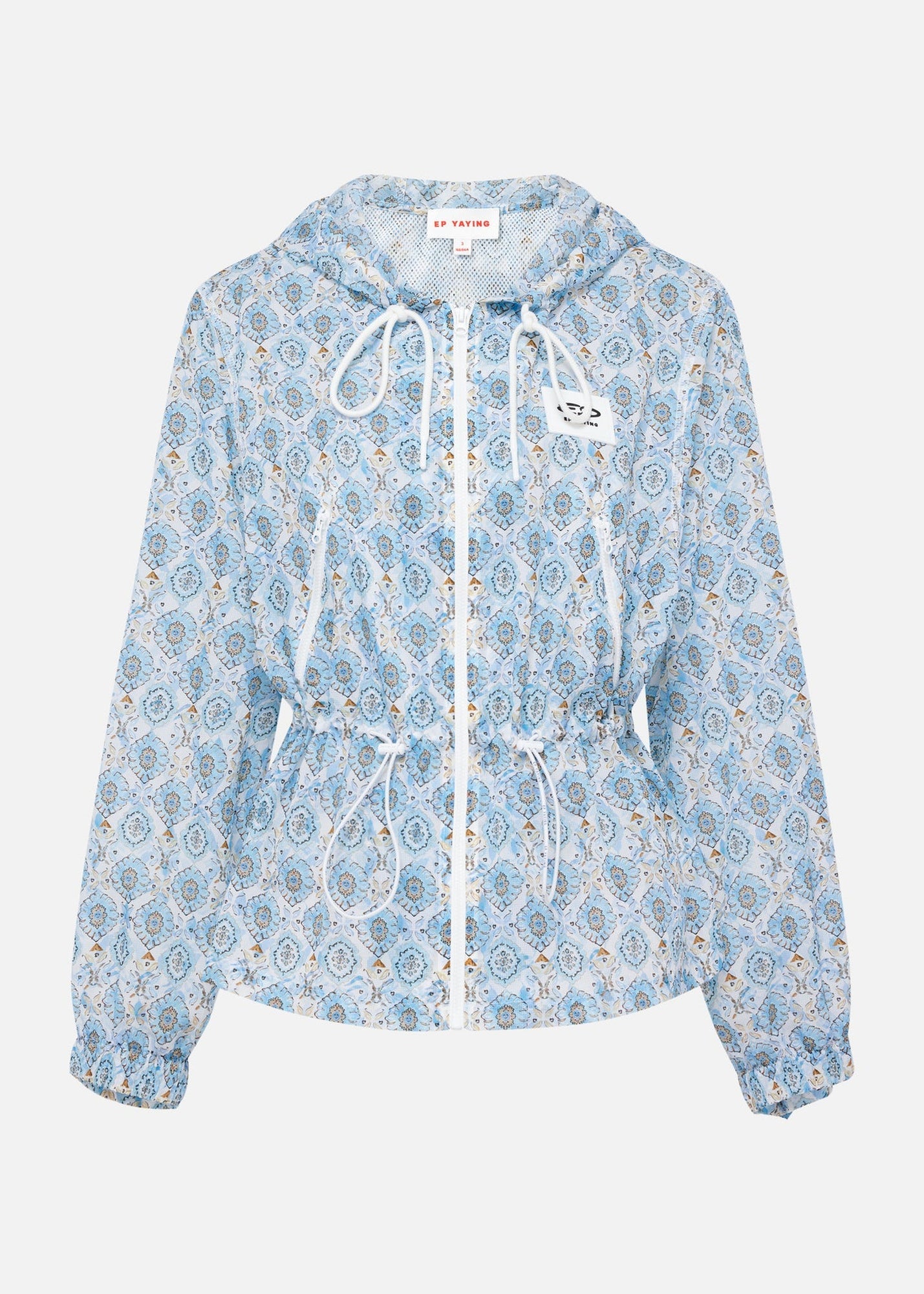 Vibrant Printed Jacket | Blue