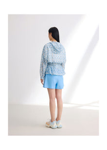Vibrant Printed Jacket | Blue