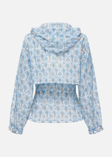 Vibrant Printed Jacket | Blue