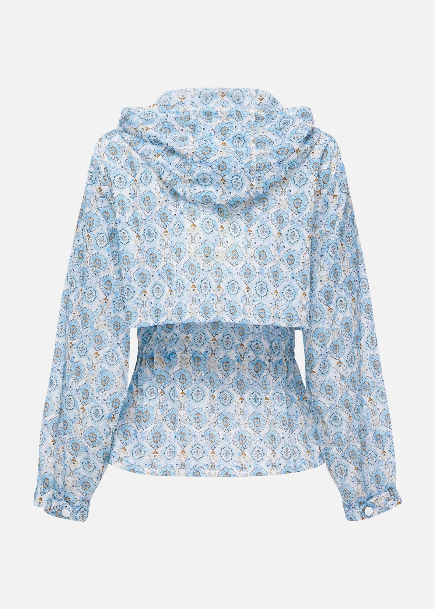 Vibrant Printed Jacket | Blue