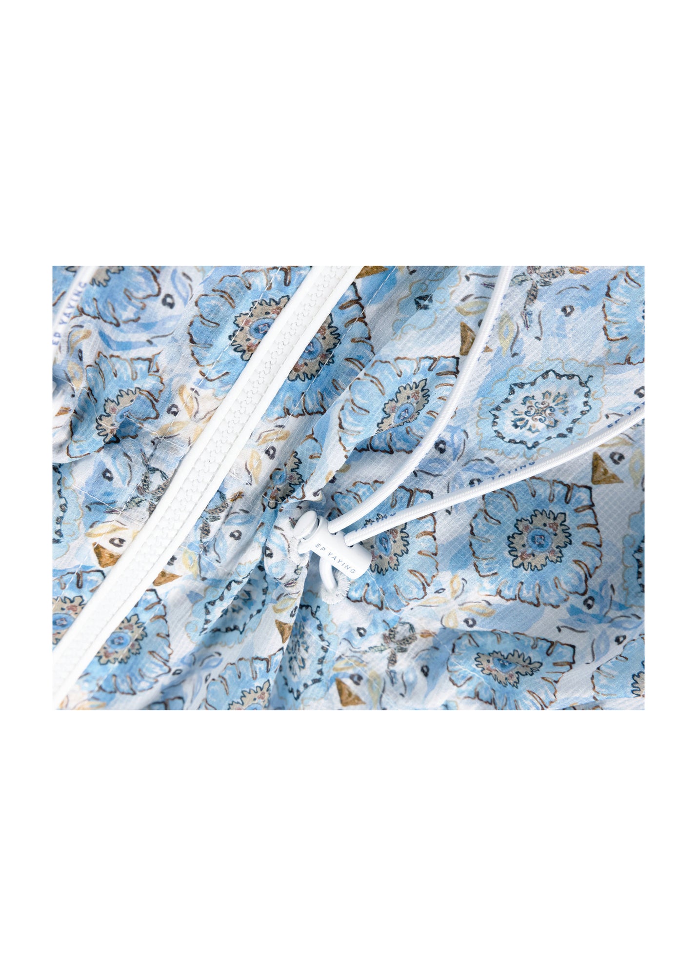 Vibrant Printed Jacket | Blue