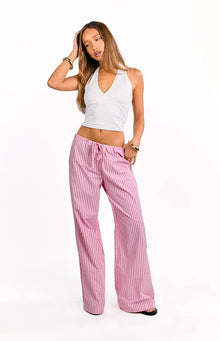 Vienna Pants | Pink Stripe