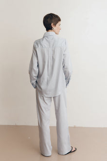 Matteo Stripe Shirt | Seaside-Stripe