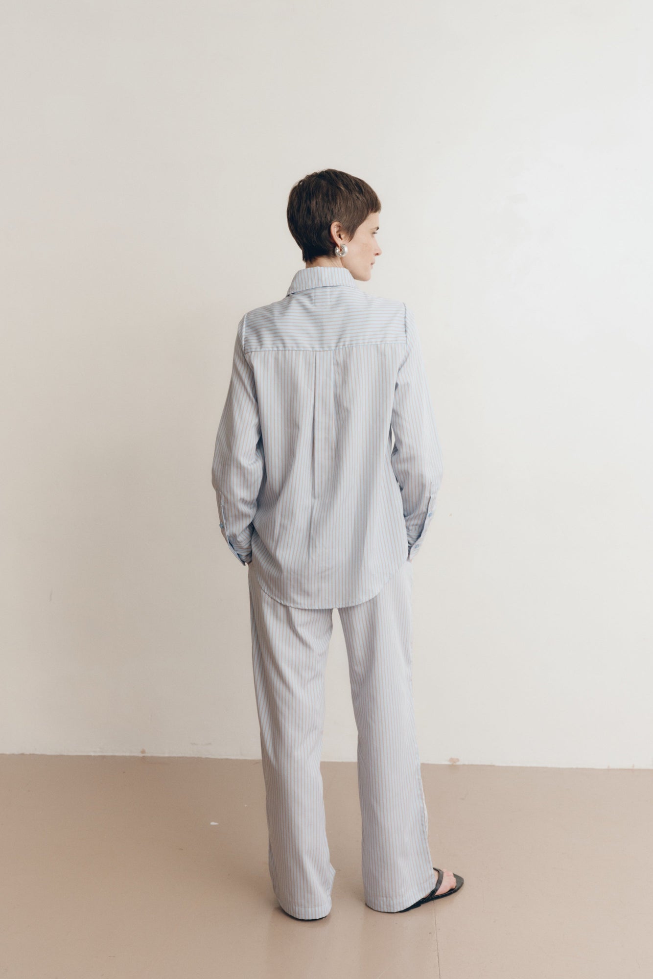 Clara Stripe Pant | Seaside-Stripe