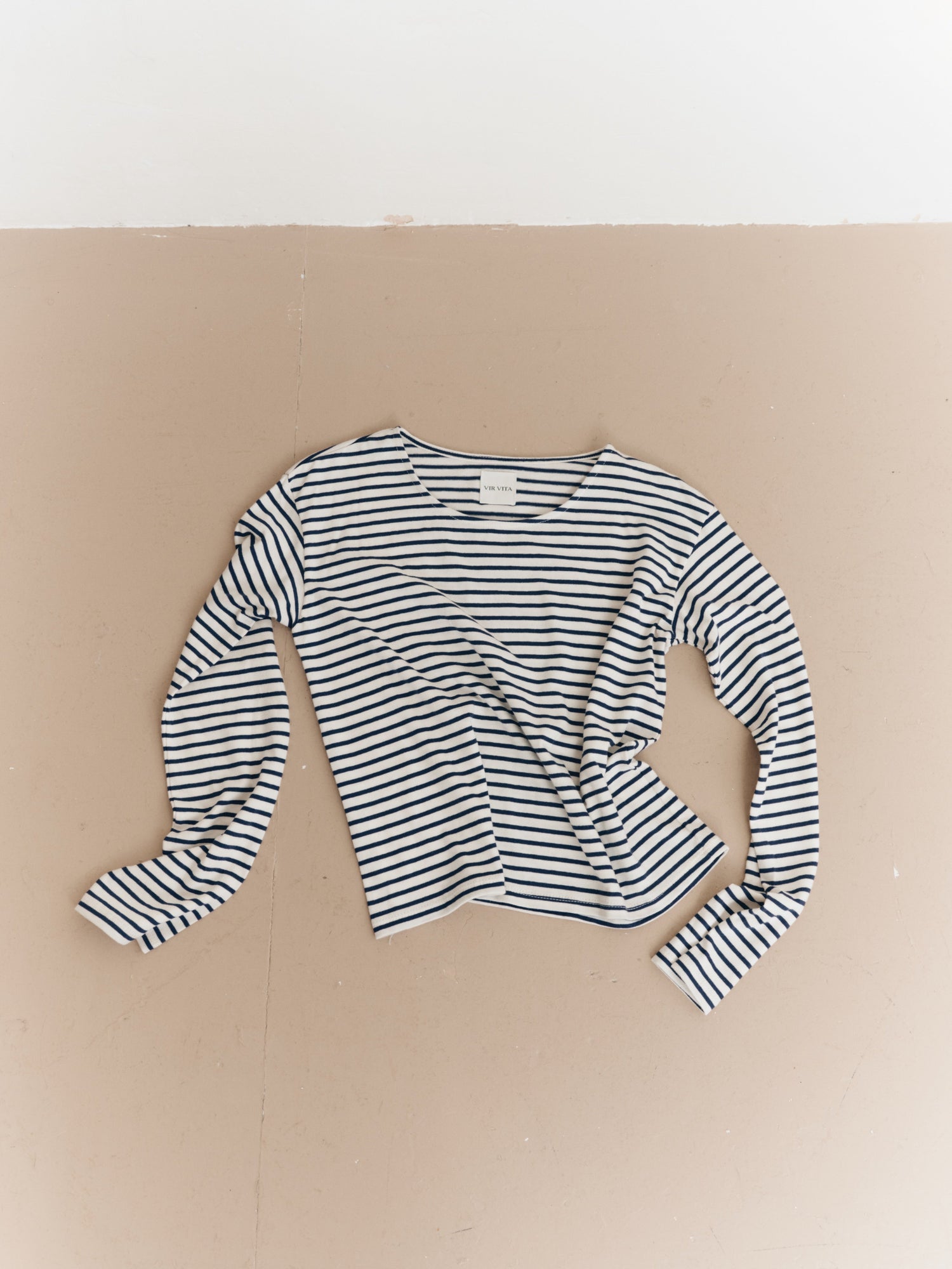 Camille Striped Top | Classic Navy Stripe