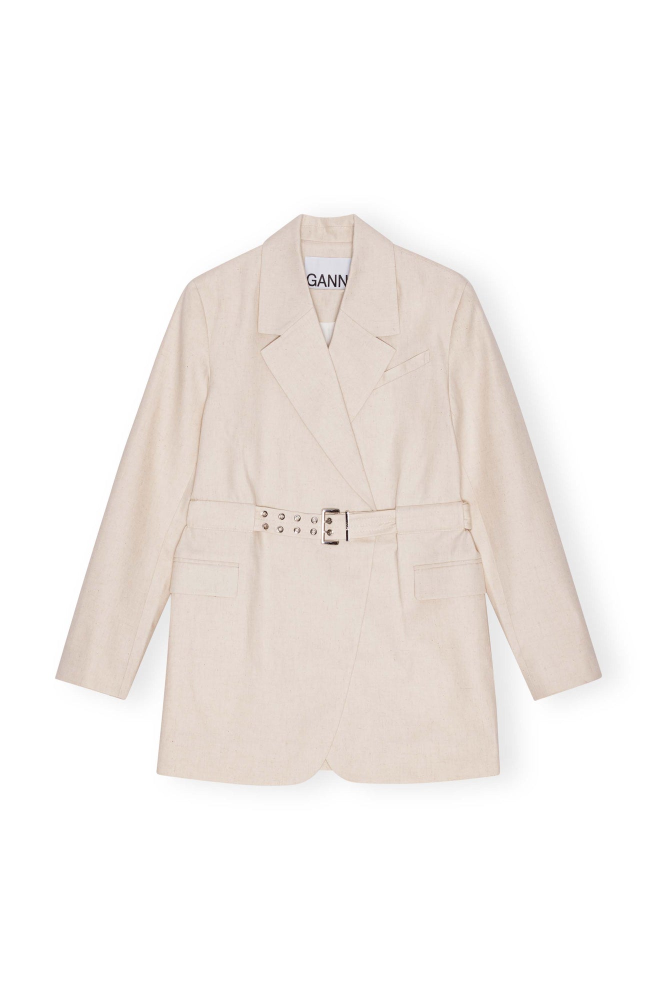 Cotton Melange Tailoring Blazer | Angora