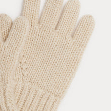 Girl | Birk Ribbed Gloves | Natural