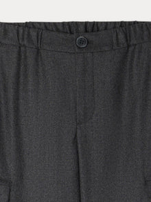 Boy | Grant Flannel Pants | Charcoal Gray