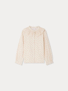 Girl | Marga Cherry Print Blouse | Light Pink