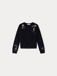 Girl | Tonia Cashmere Cardigan | Black