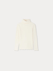 Girl | Beryl Turtleneck T Shirt | Ivory