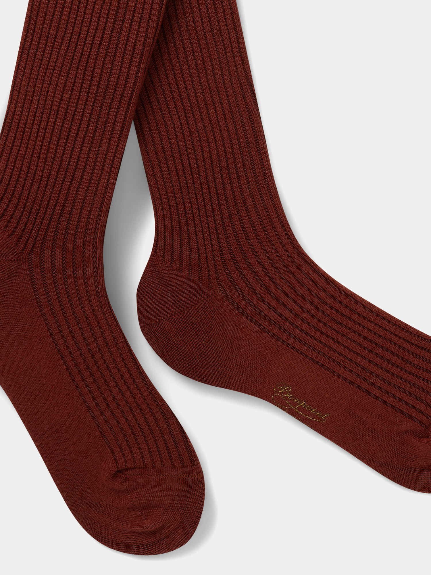 Girl | Thomina Squirrel Cotton Tights | Brown