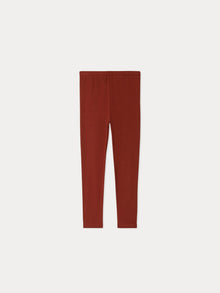 Girl | Graylinn Brown Leggings | Chestnut