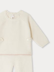 Girl | Gardina Cashmere Set | White Milk